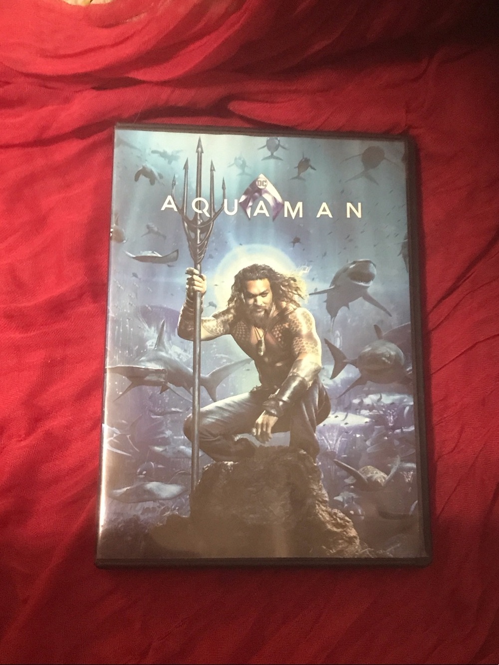 Aquaman DVD - Aquaman Cover Art (Blue)